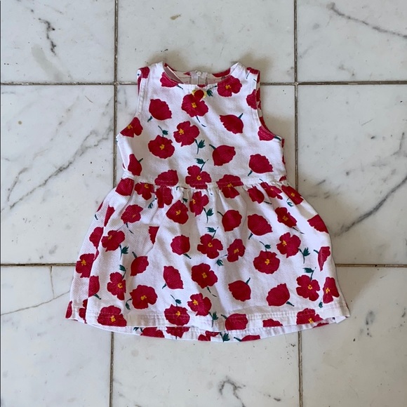 Dresses Vintage Caitlyn Scott Size 4 Cotton Flower Dress Poshmark